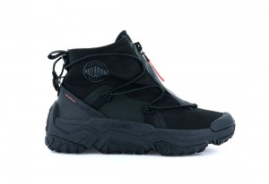 Black Kids' Palladium Off grid Hi Zip Waterproof + Sneakers | US-PS5196283