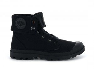 Black Men Palladium Baggy Boots | US-YV0817952