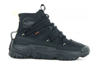 Black Men Palladium Off grid Cross Wp+ Sneakers | US-UL1830675