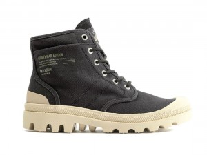 Black Men Palladium Pallabrousse Workwear Boots | US-CA9480316