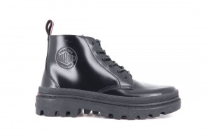 Black Men Palladium Pallatrooper Hi-1 Boots | US-WM5609213