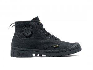 Black Men Palladium Pampa Sp20 Hi Wax Boots | US-TC0326958