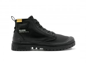 Black Men Palladium Sp20 Hi Tech Boots | US-YC4975362