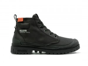 Black Men Palladium Sp20 Hi Wp+ Boots | US-ZW9284057