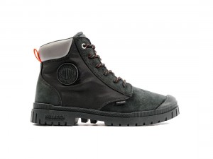 Black Men Palladium Sp20 Sport Cuff Wpn Boots | US-LN3467510