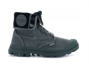 Black Women Palladium Baggy Boots | US-MS6250387