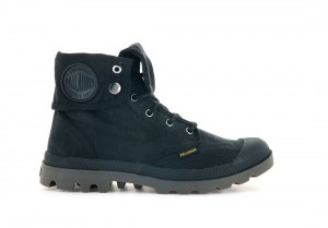 Black Women Palladium Pampa Baggy Wax Boots | US-JZ8073925