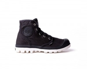 Black Women Palladium Pampa Hi Boots | US-IV7014286