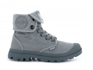 Grey Women Palladium Baggy Boots | US-GE5849160