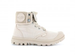 Light Beige Men Palladium Baggy Boots | US-RE7318956