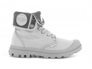 Light Grey Men Palladium Baggy Boots | US-ZE2803476