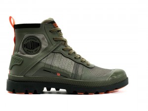 Olive Men Palladium Pampa Lite + Matryx Boots | US-KN4076389