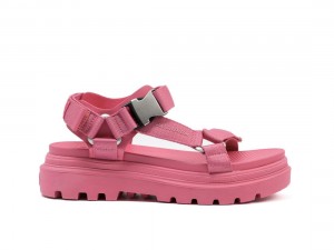 Pink Women Palladium Pallacruise Paris Sandals | US-KO9106574