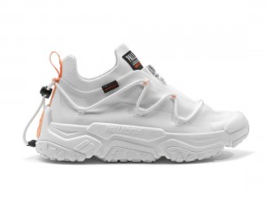 White Kids' Palladium Off grid Lo Zip Wp+ Sneakers | US-IM3472159