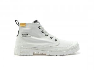 White Men Palladium Sp20 Hi Tech Boots | US-IM3098561