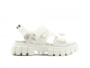 White Women Palladium Revolt Mono Sandals | US-FM7930624