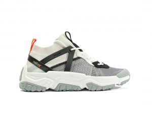 White / Black Men Palladium Off grid Lo Matryx Sneakers | US-SL7308159