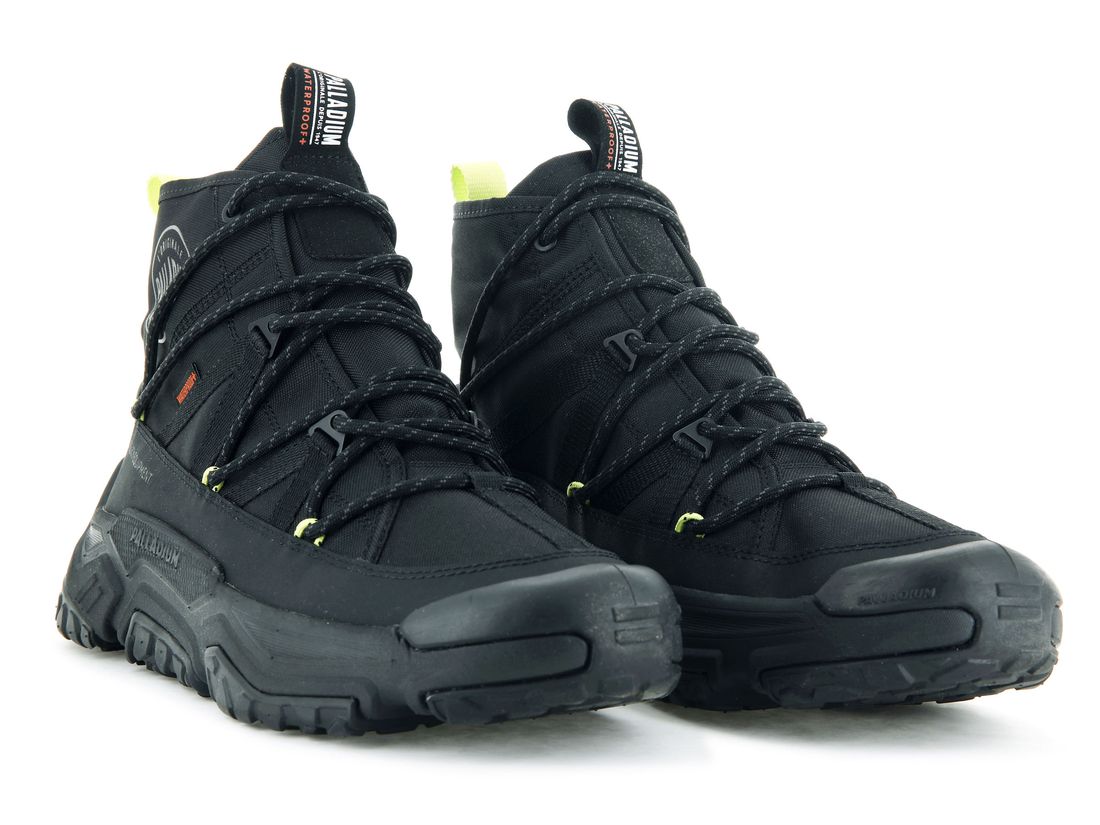 Black Kids' Palladium Off grid Cross Wp+ Sneakers | US-HE7481293