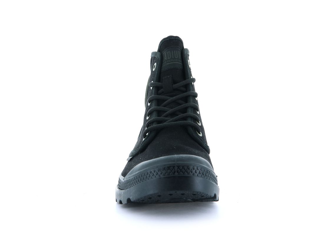 Black Kids' Palladium Pampa Hi Htg Supply Boots | US-SV2863507