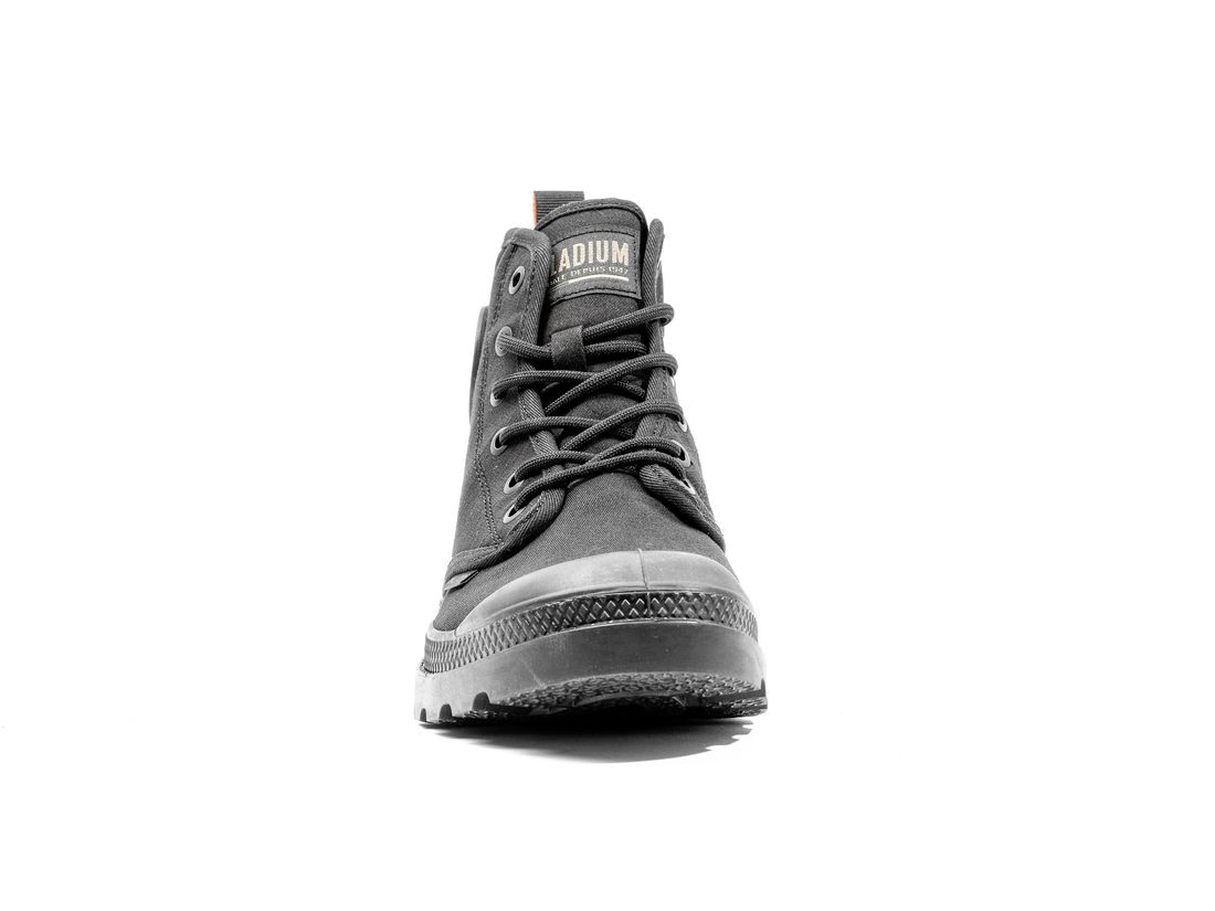 Black Kids' Palladium Pampa Hi Supply Rs Boots | US-LX8560492