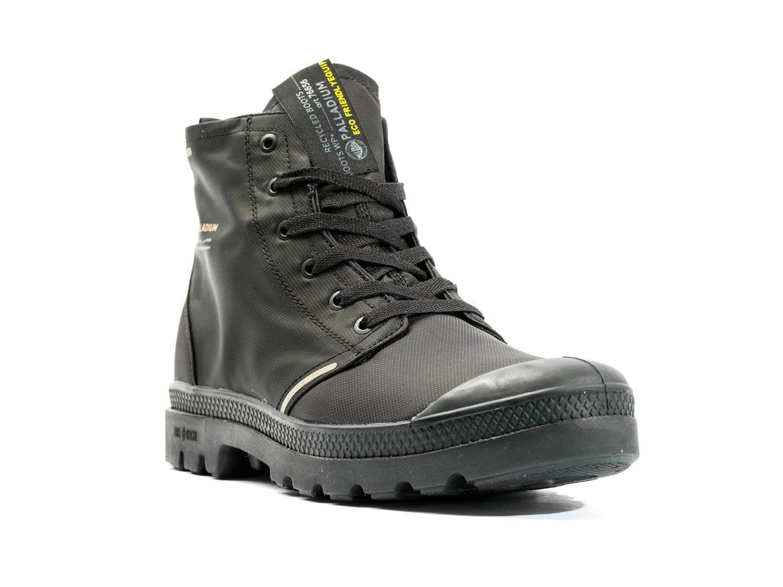 Black Kids' Palladium Pampa Lite+ Recycle Wp+ Boots | US-ER5971204