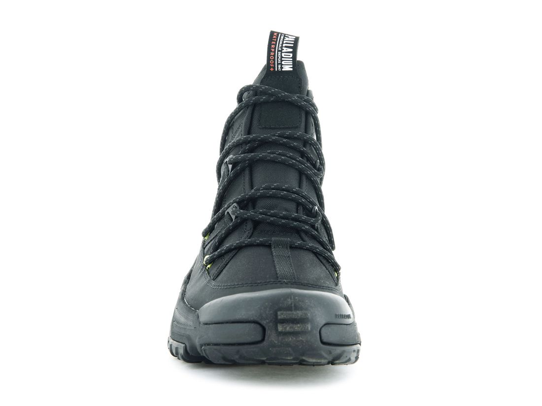 Black Men Palladium Off grid Cross Wp+ Sneakers | US-UL1830675