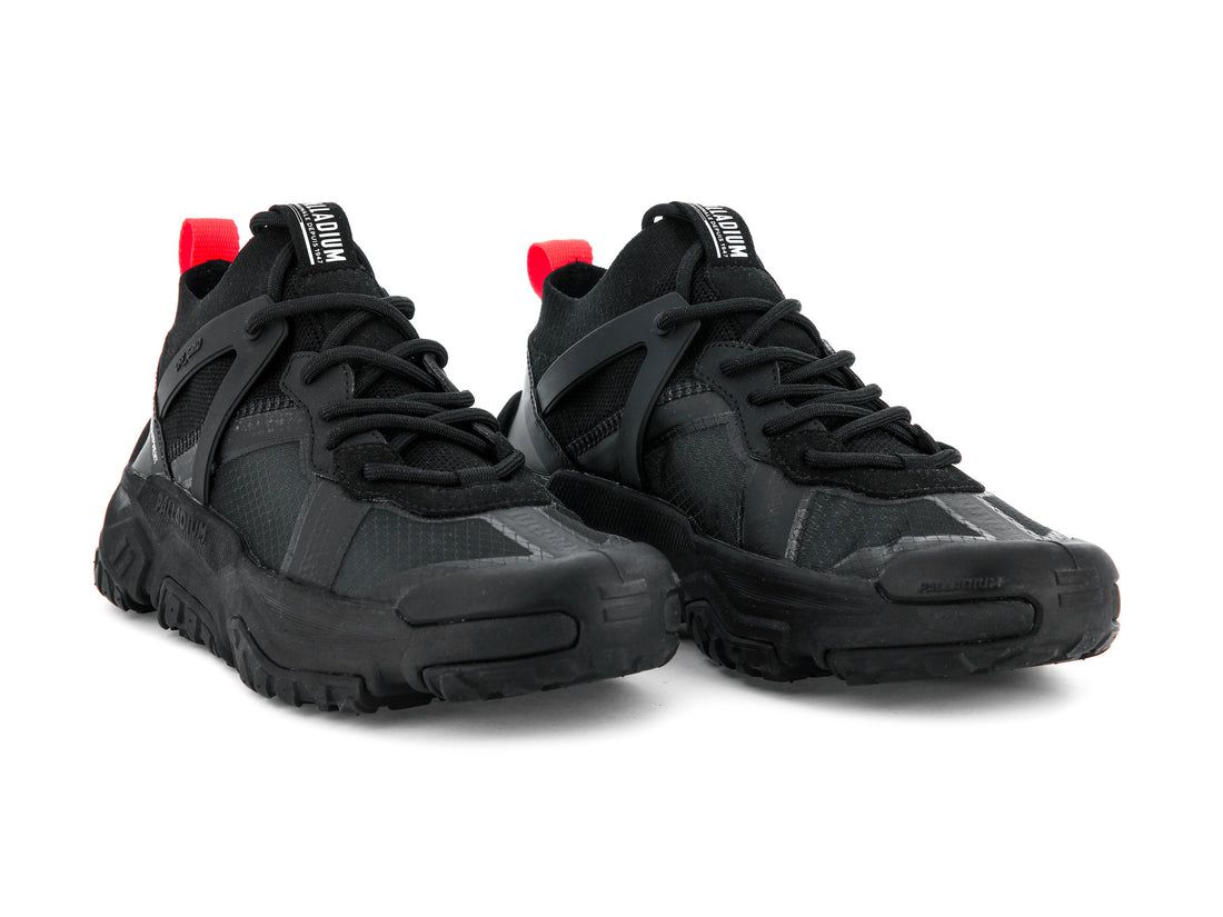 Black Men Palladium Off grid Lo Adventure Sneakers | US-IX0375629