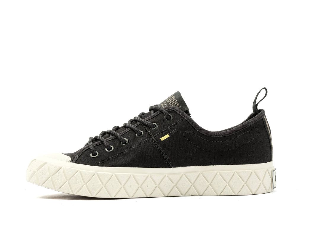 Black Men Palladium Palla Ace Lo Supply Sneakers | US-QU7386209