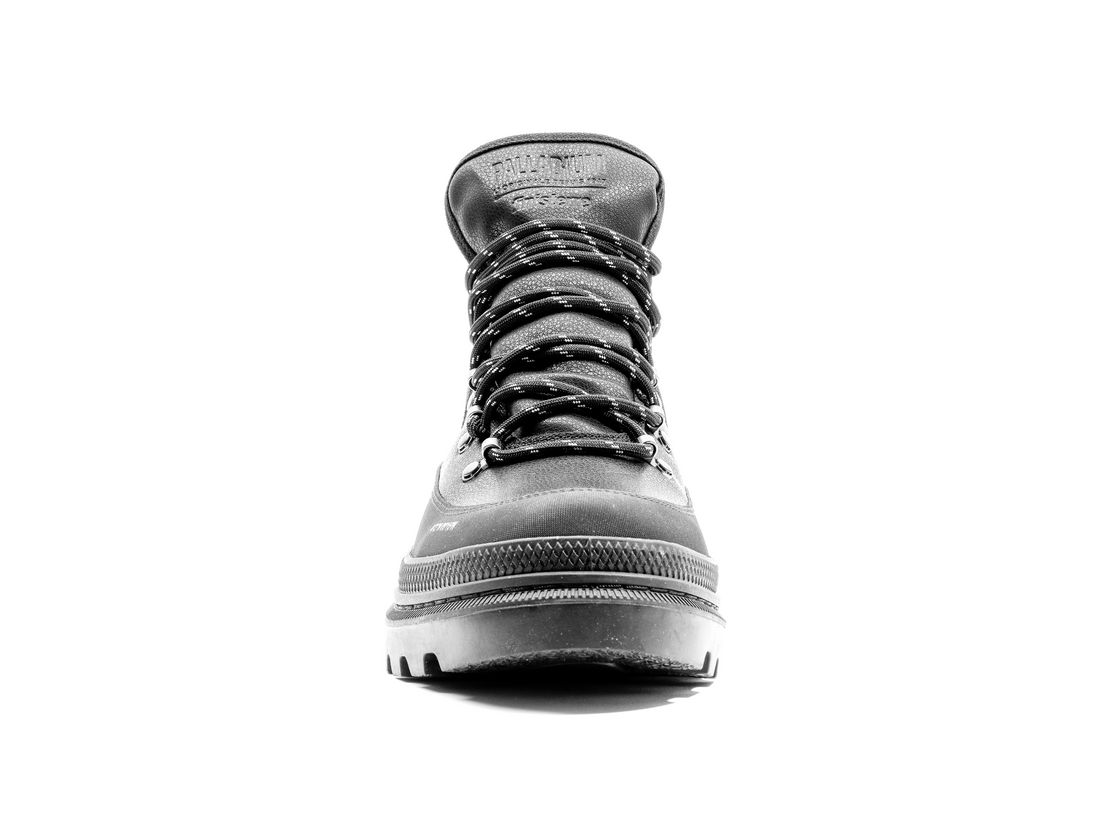 Black Men Palladium Pallatrooper Hiker Wp+ Boots | US-EP2650847