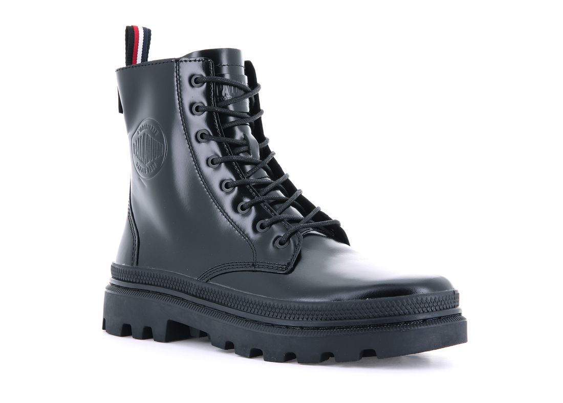 Black Men Palladium Pallatrooper Off-1 Boots | US-XJ0613752