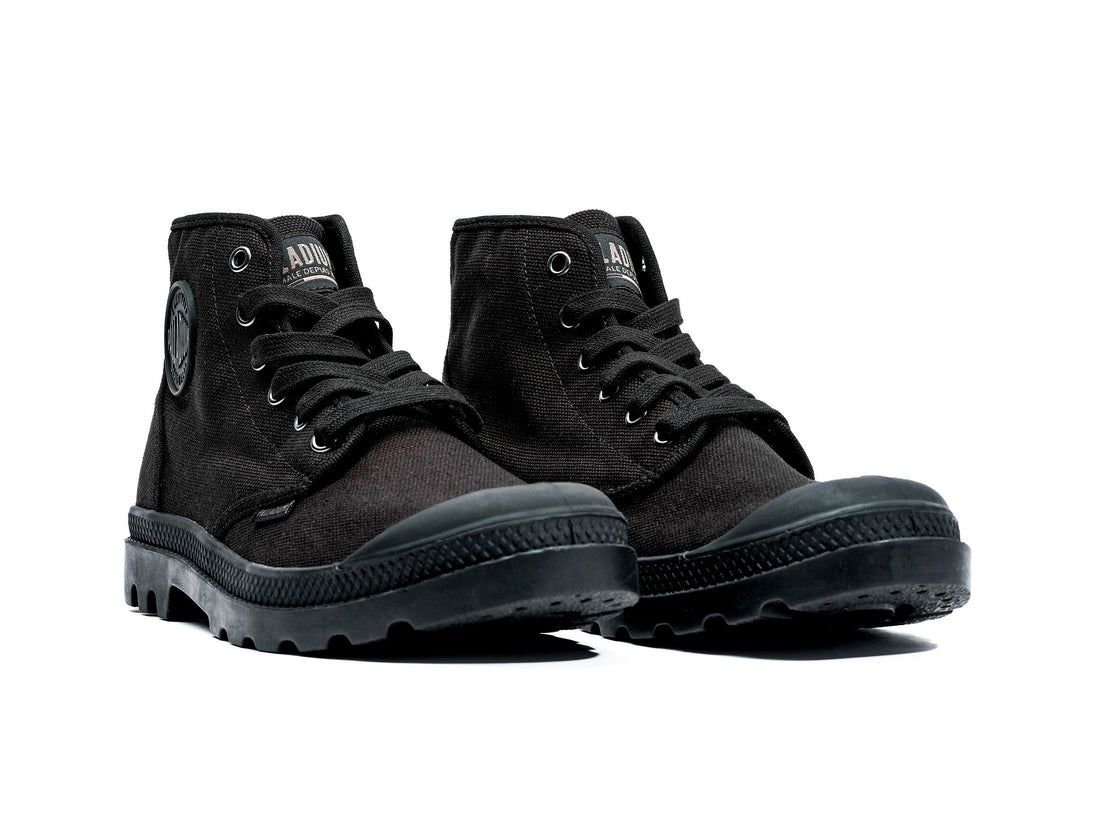 Black Men Palladium Pampa Hi Boots | US-ZV4120638