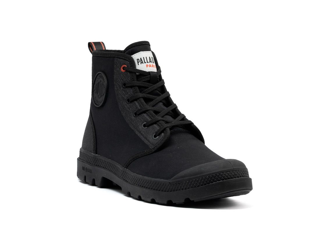 Black Men Palladium Pampa Lite+ Hi Paris Boots | US-XT8503762