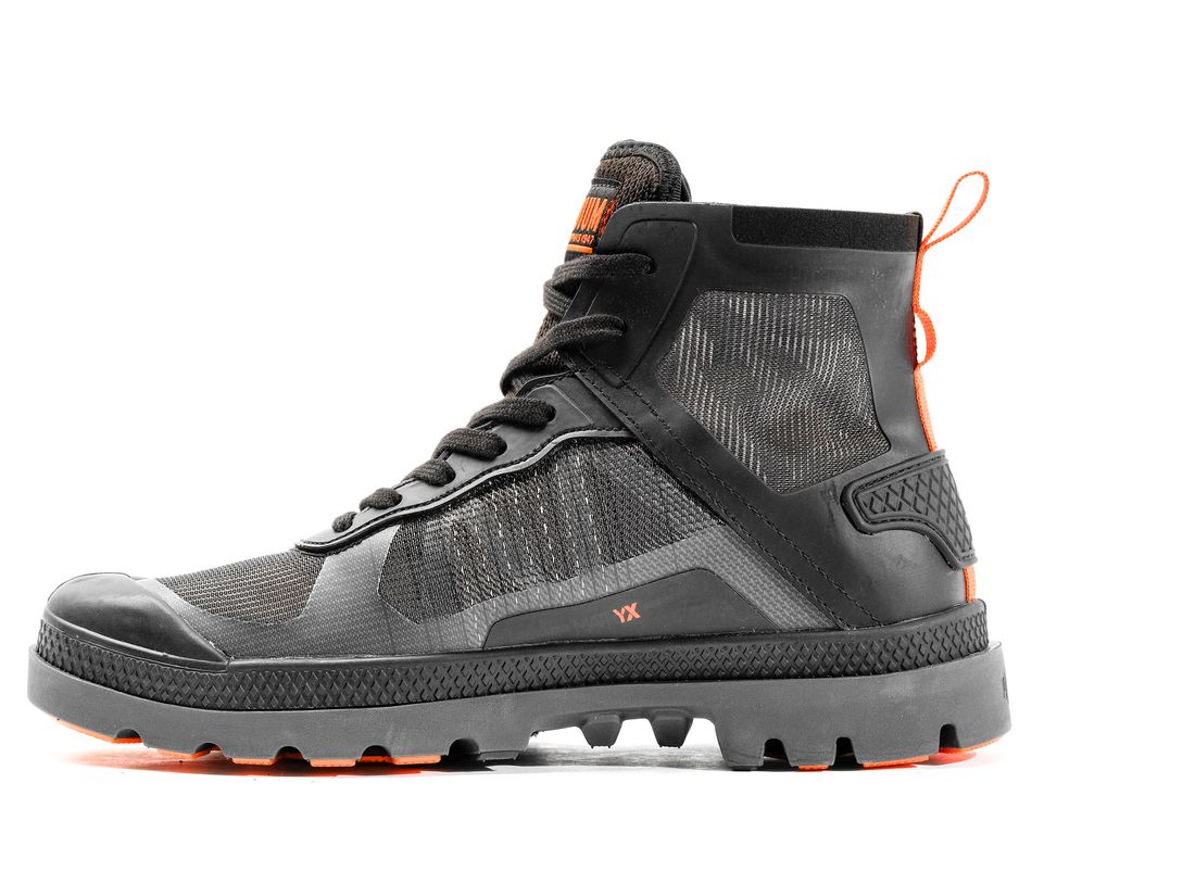 Black Men Palladium Pampa Lite + Matryx Boots | US-IH1739804