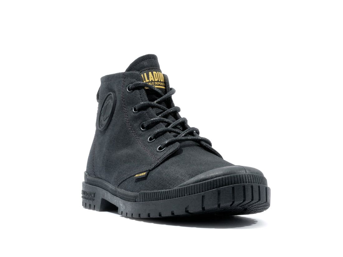 Black Men Palladium Pampa Sp20 Hi Wax Boots | US-TC0326958