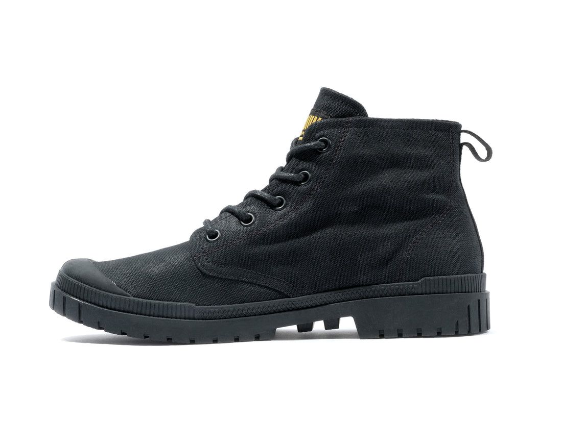 Black Men Palladium Pampa Sp20 Hi Wax Boots | US-TC0326958