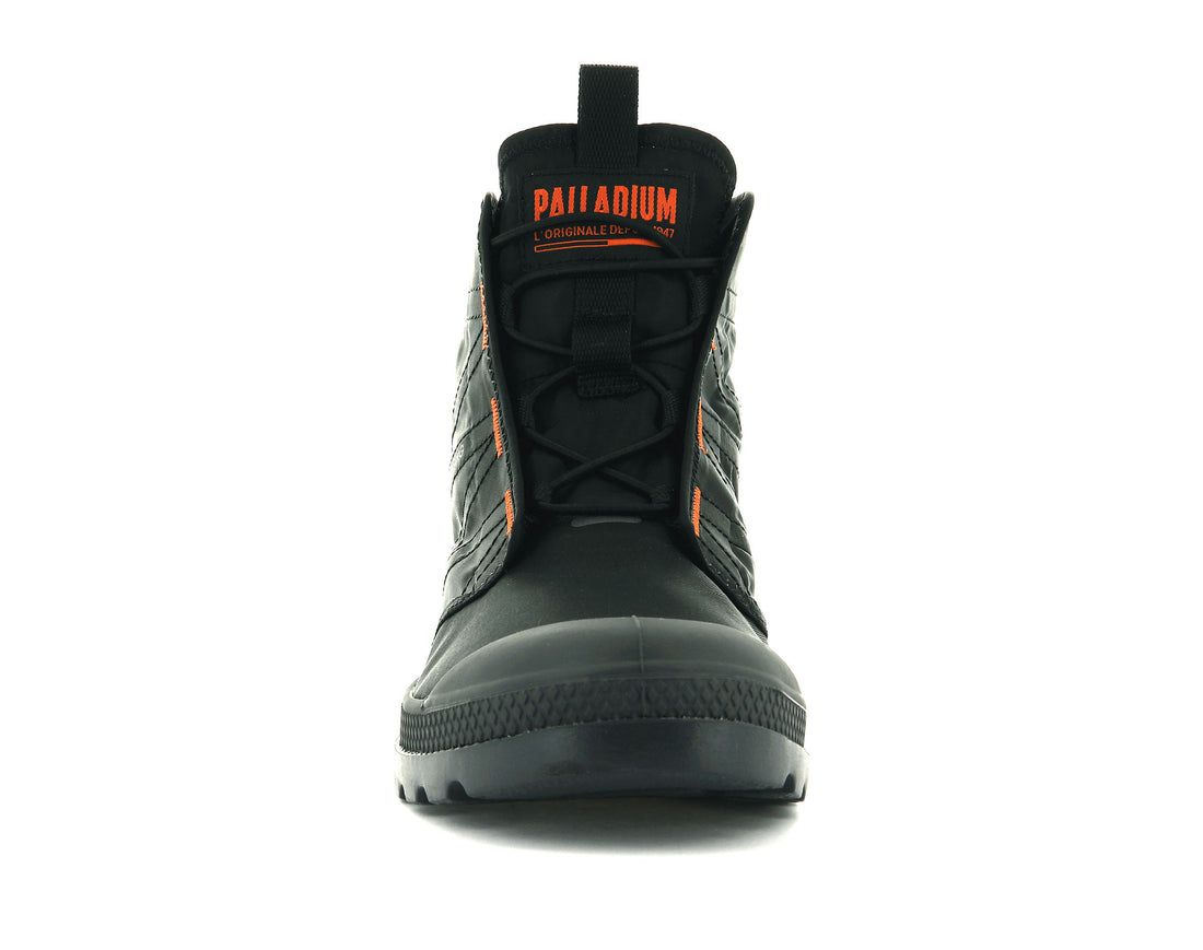 Black Men Palladium Pampa Travel Lite Boots | US-RA9564712