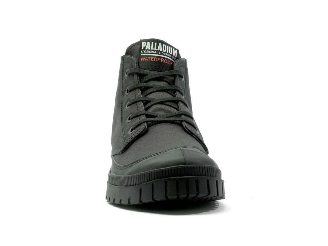 Black Men Palladium Sp20 Hi Wp+ Boots | US-ZW9284057