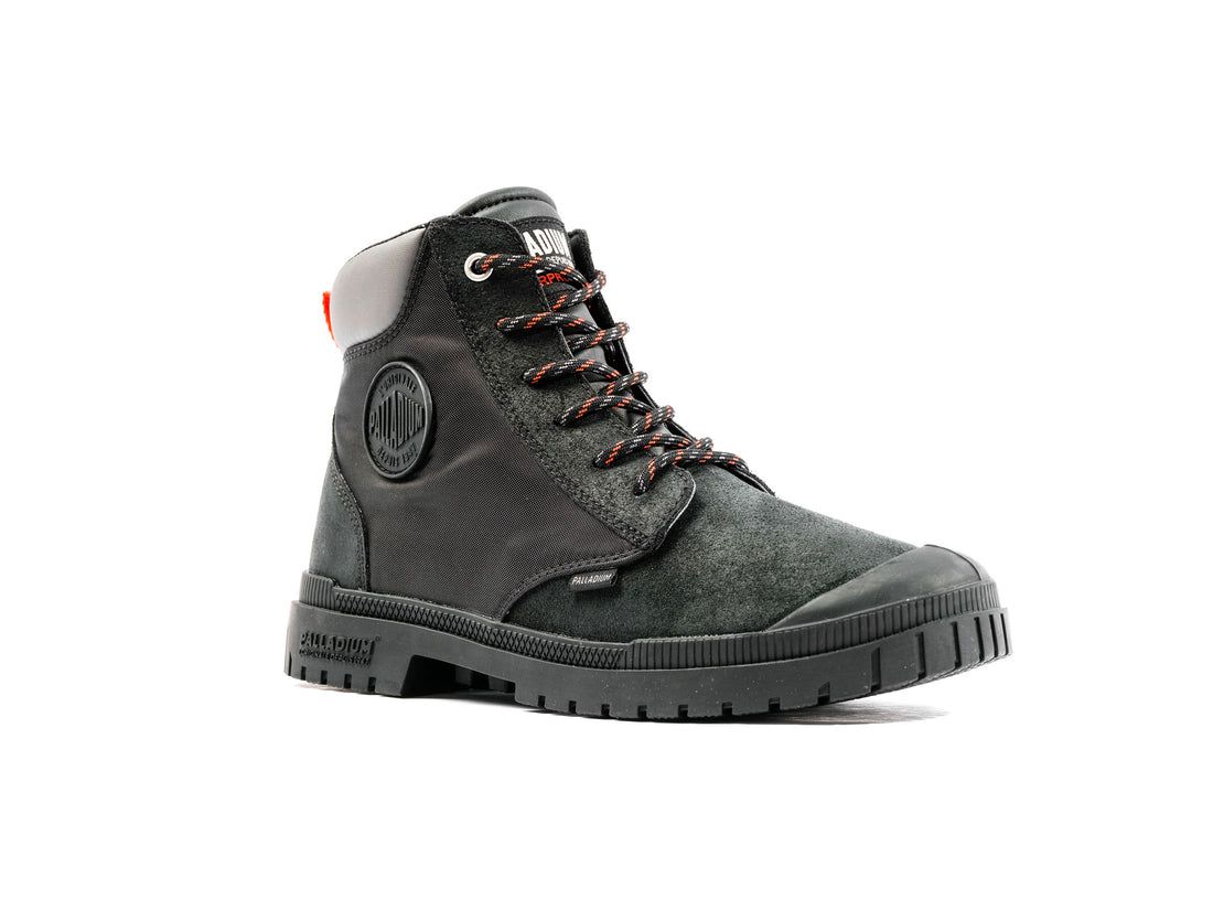 Black Men Palladium Sp20 Sport Cuff Wpn Boots | US-LN3467510