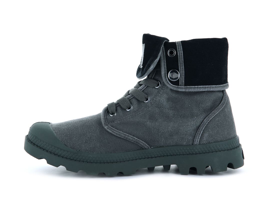 Black Women Palladium Baggy Boots | US-MS6250387