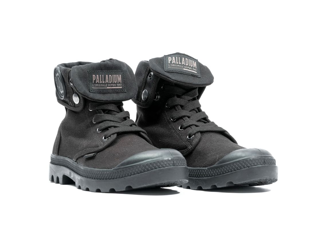 Black Women Palladium Baggy Boots | US-OQ1052837