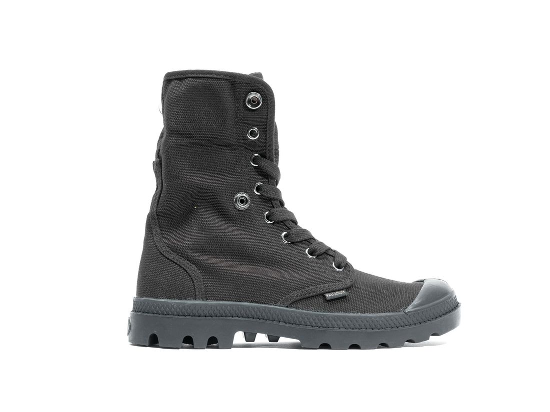 Black Women Palladium Baggy Boots | US-OQ1052837