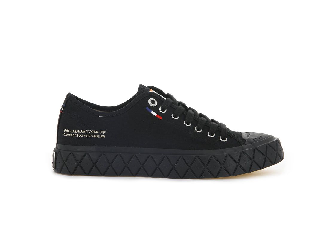 Black Women Palladium Palla Ace Canvas Sneakers | US-JK4512697