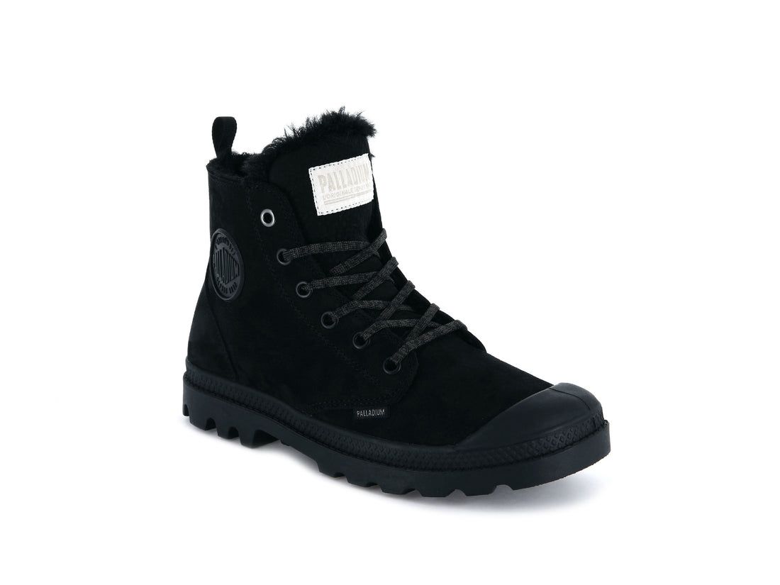 Black Women Palladium Pampa Hi Zip Wl Winter Boots | US-RW0971843