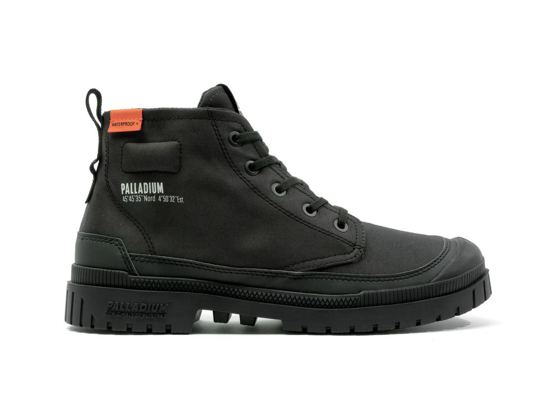 Black Women Palladium Sp20 Hi Wp+ Boots | US-CH4015928