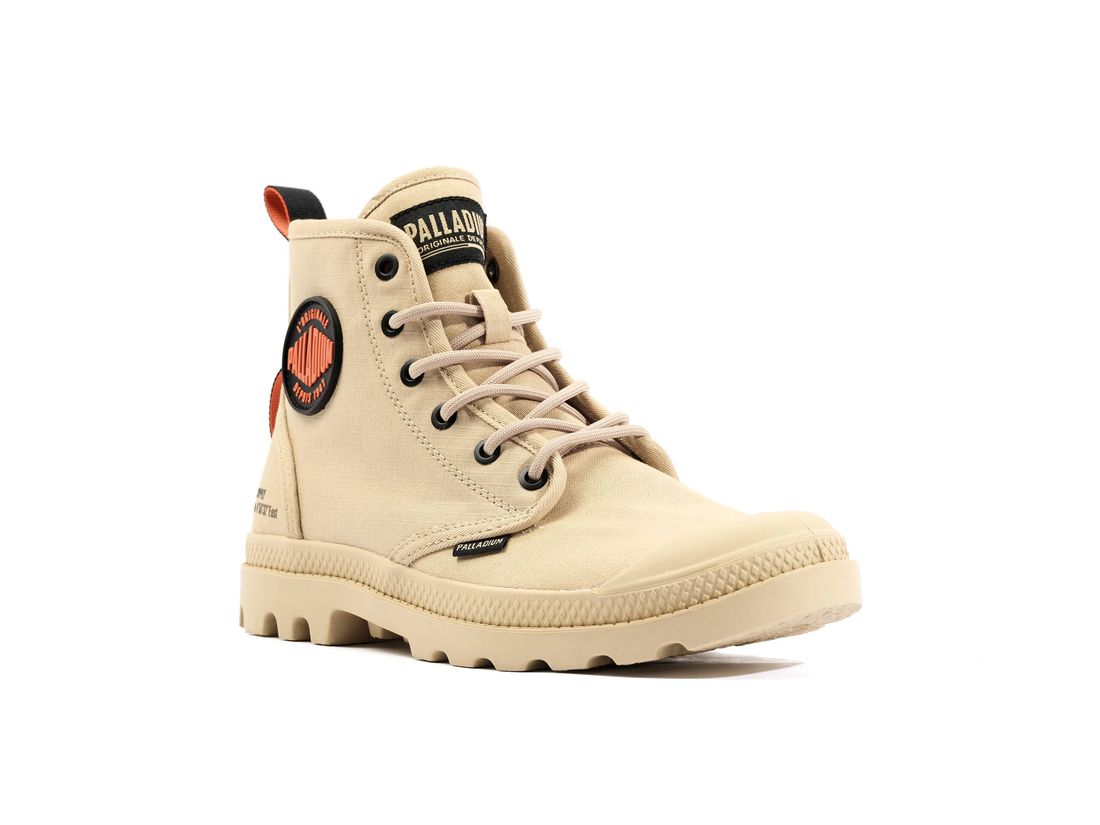 Brown Kids' Palladium Pampa Hi Supply Rs Boots | US-GU5876029