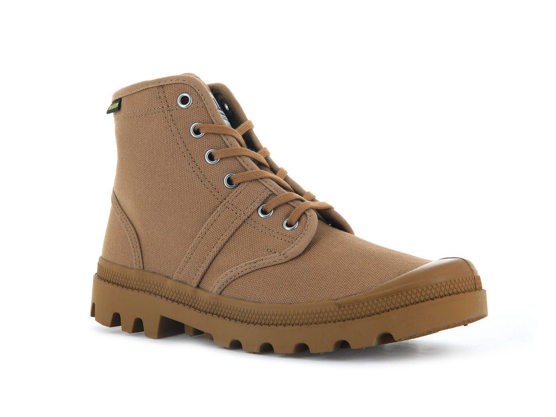 Brown Men Palladium Pallabrousse Boots | US-SG6523017