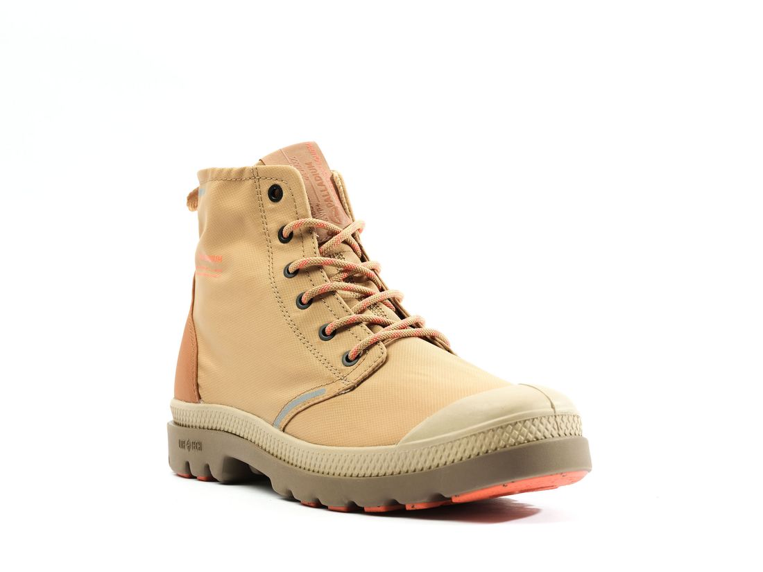 Brown Men Palladium Pampa Lite+ Recycle Wp+ Boots | US-MP3219465