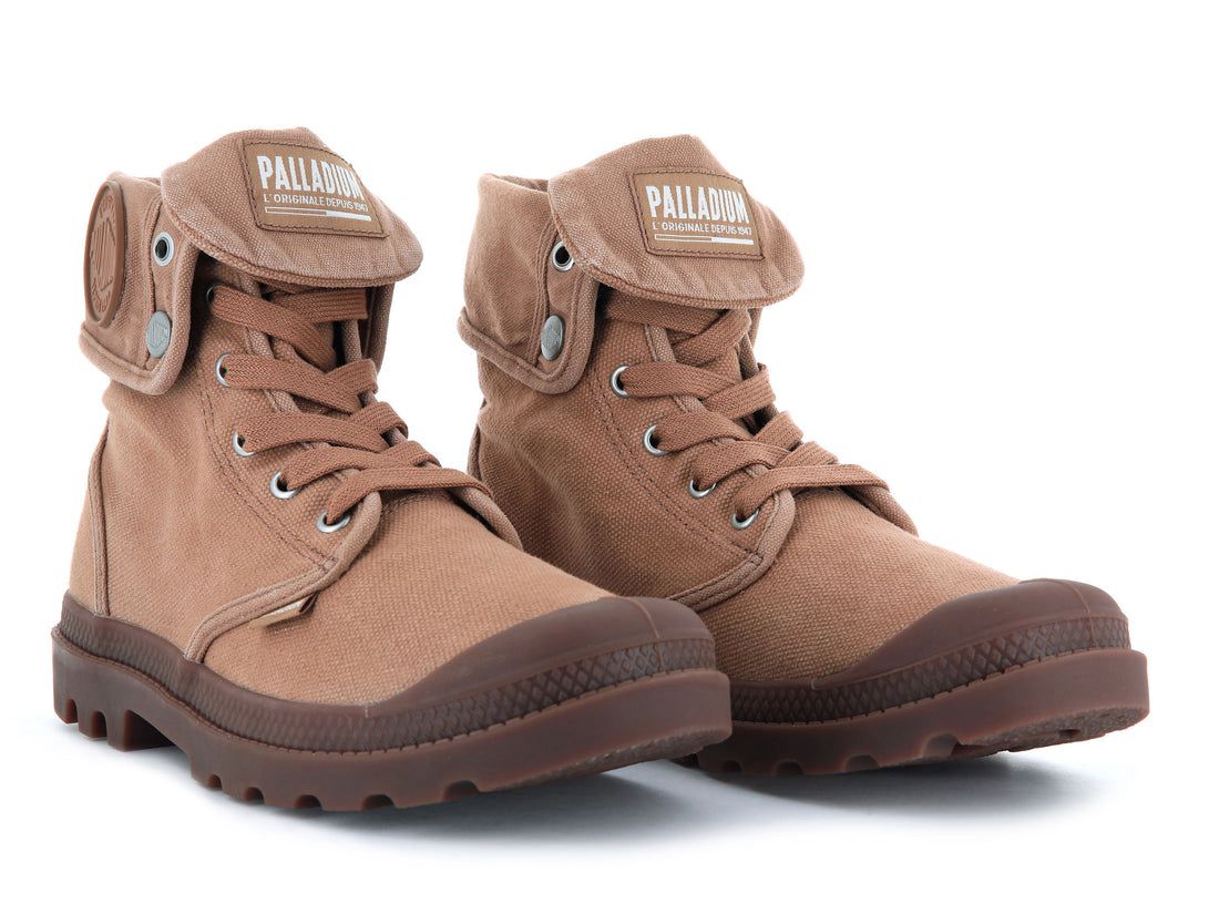 Brown Women Palladium Baggy Boots | US-DA3926107