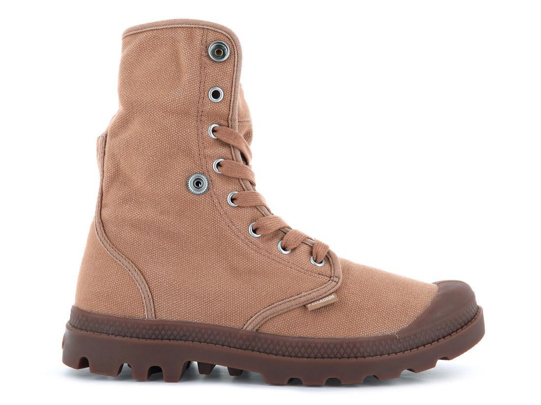 Brown Women Palladium Baggy Boots | US-DA3926107