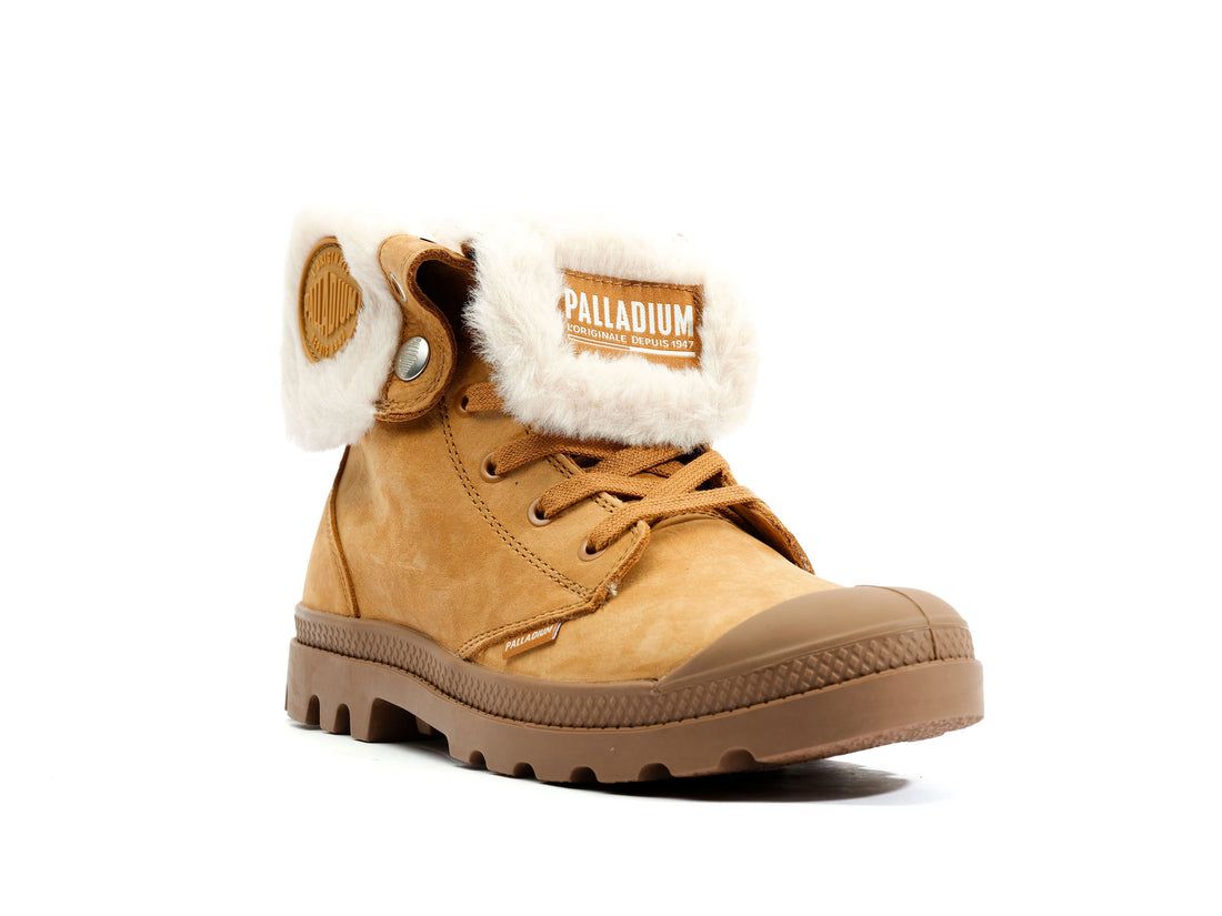 Brown Women Palladium Baggy Nubuck Wl Winter Boots | US-EP5760389